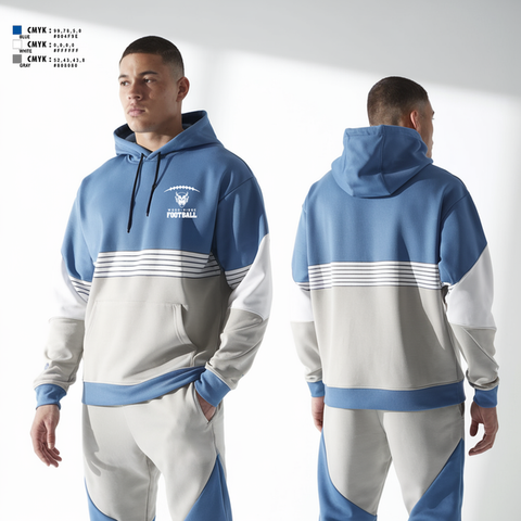 Hoodie, Wood-Ridge Football, , Teamtime, Team time, sublimation, custom sports apparel, team uniforms, spirit wear, spiritwear, sports uniforms, custom shirts, team store, custom team store, fundraiser sports, apparel fundraiser