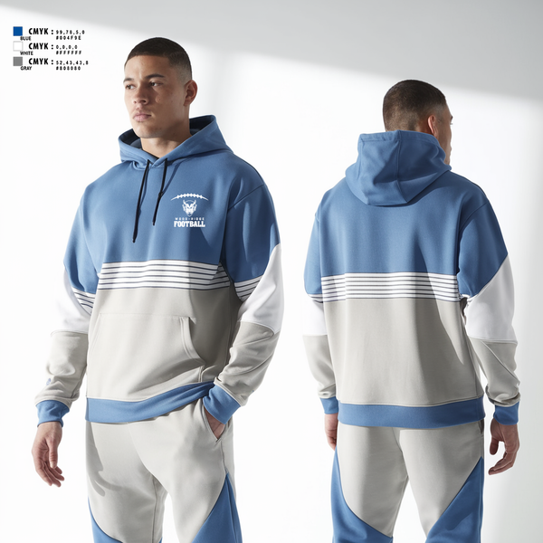 Hoodie, Wood-Ridge Football, , Teamtime, Team time, sublimation, custom sports apparel, team uniforms, spirit wear, spiritwear, sports uniforms, custom shirts, team store, custom team store, fundraiser sports, apparel fundraiser