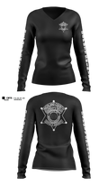 Incident Management Team Women's Long Sleeve V-neck Shirt - 21