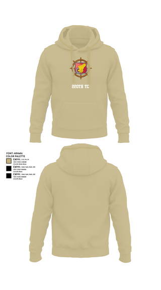 Hoodie, 220th TC, , Teamtime, Team time, sublimation, custom sports apparel, team uniforms, spirit wear, spiritwear, sports uniforms, custom shirts, team store, custom team store, fundraiser sports, apparel fundraiser