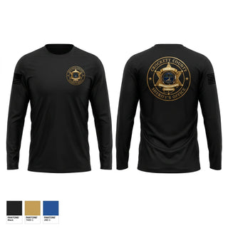 Long Sleeve Performance Shirt, Crockett County Sheriffs Office, Police, Teamtime, Team time, sublimation, custom sports apparel, team uniforms, spirit wear, spiritwear, sports uniforms, custom shirts, team store, custom team store, fundraiser sports, apparel fundraiser