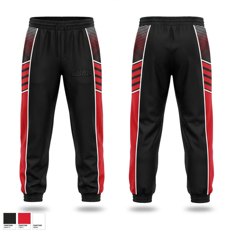 Sweatpants, Diablos, Baseball, Teamtime, Team time, sublimation, custom sports apparel, team uniforms, spirit wear, spiritwear, sports uniforms, custom shirts, team store, custom team store, fundraiser sports, apparel fundraiser