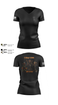 7 Women's Short Sleeve V-neck Shirt - 100
