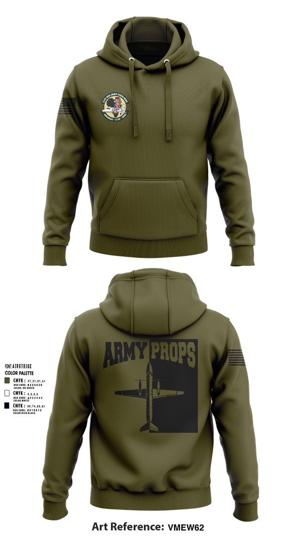 Hoodie, DET 2 CO A 2-245th AVN, , Teamtime, Team time, sublimation, custom sports apparel, team uniforms, spirit wear, spiritwear, sports uniforms, custom shirts, team store, custom team store, fundraiser sports, apparel fundraiser