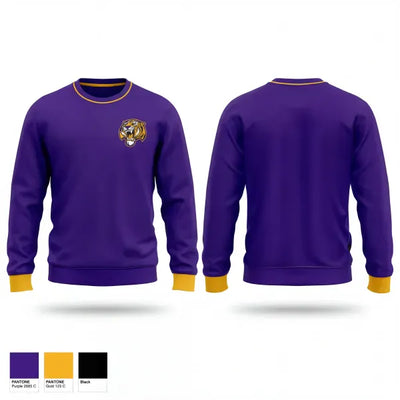Dupree Tigers 72596028 Crew Neck Sweatshirt - 2
