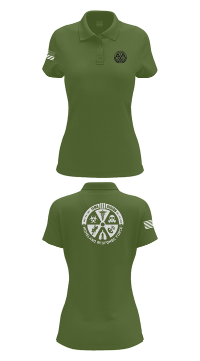 Region 3 Homeland Response Force 34212172 Women's Short Sleeve Performance Polo  - 55