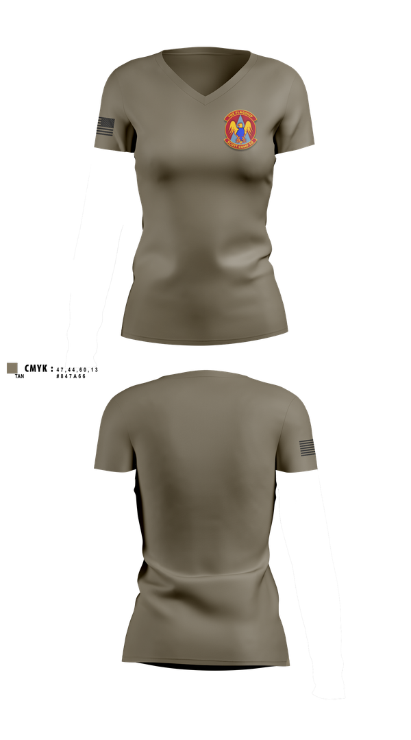 Womens Short Sleeve Vneck Shirt, Scott Composite Squadron, Civil Air Patrol, , Teamtime, Team time, sublimation, custom sports apparel, team uniforms, spirit wear, spiritwear, sports uniforms, custom shirts, team store, custom team store, fundraiser sports, apparel fundraiser