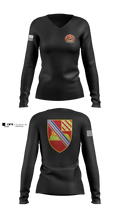 509th FSC Women's Long Sleeve V-neck Shirt - 6
