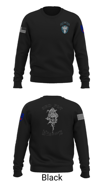 95th cbrn 3rd plt Crew Neck Sweatshirt - 25