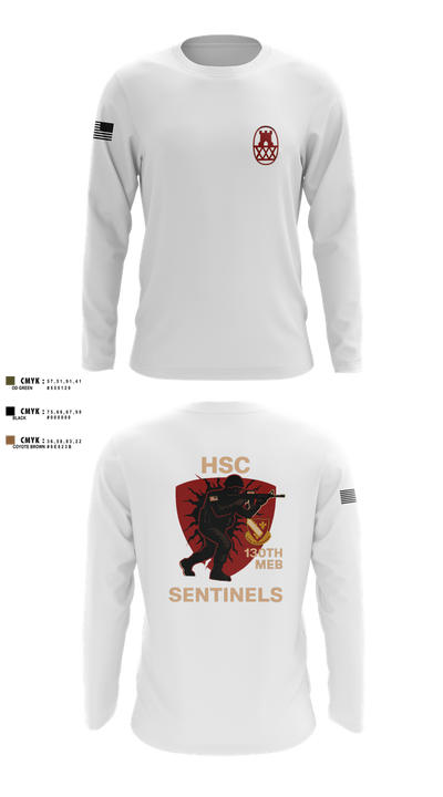 HSC 130th MEB 16353532 Long Sleeve Performance Shirt 5