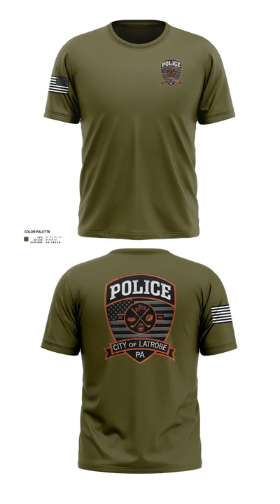 City of Latrobe 96870141 Short Sleeve Performance Shirt - 23