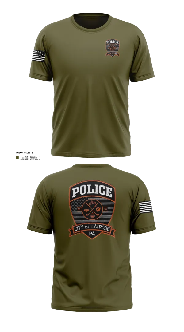 City of Latrobe 96870141 Short Sleeve Performance Shirt - 23
