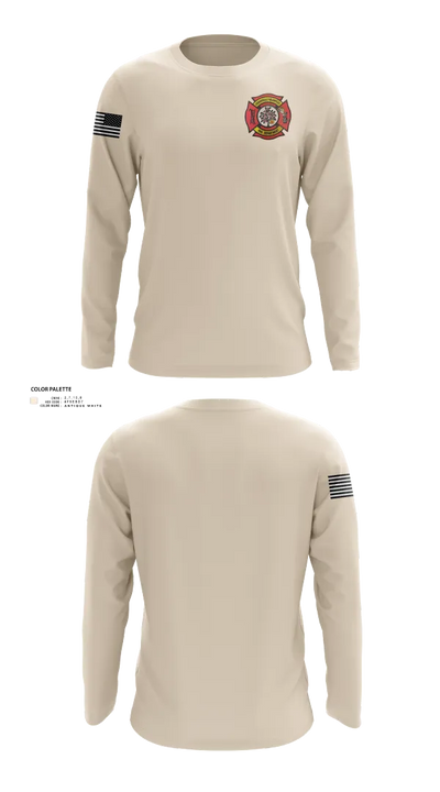 Cherrydale Volunteer Fire Department 44534080 Long Sleeve Performance Shirt 21