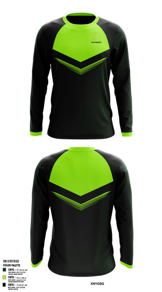 Long Sleeve Performance Shirt, Black Shamrocks, , Teamtime, Team time, sublimation, custom sports apparel, team uniforms, spirit wear, spiritwear, sports uniforms, custom shirts, team store, custom team store, fundraiser sports, apparel fundraiser