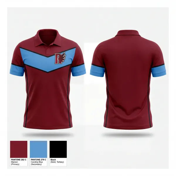 Short Sleeve Performance Polo, Raleigh Blackhawks, Baseball, Teamtime, Team time, sublimation, custom sports apparel, team uniforms, spirit wear, spiritwear, sports uniforms, custom shirts, team store, custom team store, fundraiser sports, apparel fundraiser