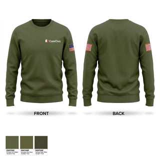 Crew Neck Sweatshirt, SORT, Police, Teamtime, Team time, sublimation, custom sports apparel, team uniforms, spirit wear, spiritwear, sports uniforms, custom shirts, team store, custom team store, fundraiser sports, apparel fundraiser