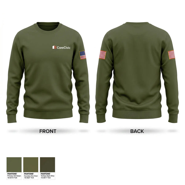 Crew Neck Sweatshirt, SORT, Police, Teamtime, Team time, sublimation, custom sports apparel, team uniforms, spirit wear, spiritwear, sports uniforms, custom shirts, team store, custom team store, fundraiser sports, apparel fundraiser