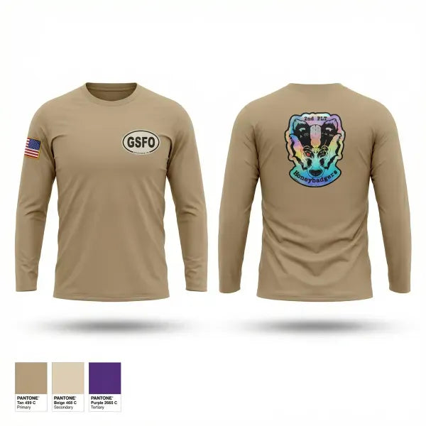 Long Sleeve Performance Shirt, 2nd plt Aco 1-16 INF, Army, Teamtime, Team time, sublimation, custom sports apparel, team uniforms, spirit wear, spiritwear, sports uniforms, custom shirts, team store, custom team store, fundraiser sports, apparel fundraiser