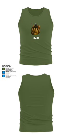 Tank Top, FCSO, , Teamtime, Team time, sublimation, custom sports apparel, team uniforms, spirit wear, spiritwear, sports uniforms, custom shirts, team store, custom team store, fundraiser sports, apparel fundraiser