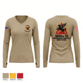 1049th Transportation Company 11288436 Women's Long Sleeve V-neck Shirt - 1