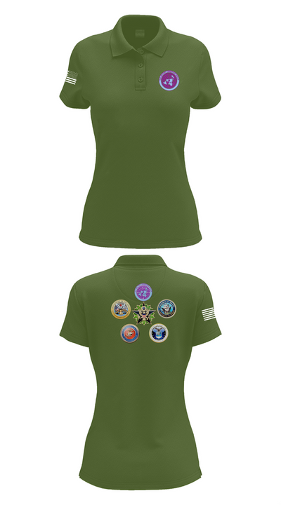 USMOG 65011829 Women's Short Sleeve Performance Polo  - 55