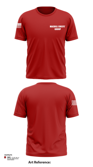 Short Sleeve Performance Shirt, MacDill Chiefs' Group, , Teamtime, Team time, sublimation, custom sports apparel, team uniforms, spirit wear, spiritwear, sports uniforms, custom shirts, team store, custom team store, fundraiser sports, apparel fundraiser