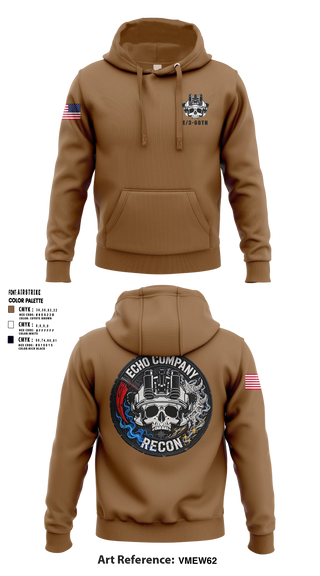 Hoodie, ECHO COMPANY, 3-60TH IN, Army, Teamtime, Team time, sublimation, custom sports apparel, team uniforms, spirit wear, spiritwear, sports uniforms, custom shirts, team store, custom team store, fundraiser sports, apparel fundraiser