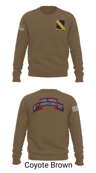 Crew Neck Sweatshirt, Fco 51st infantry LRSU, , Teamtime, Team time, sublimation, custom sports apparel, team uniforms, spirit wear, spiritwear, sports uniforms, custom shirts, team store, custom team store, fundraiser sports, apparel fundraiser
