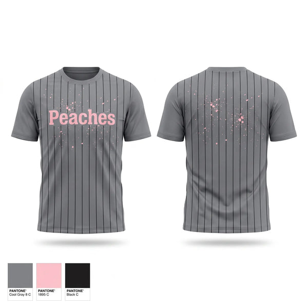 Peaches Short Sleeve Performance Shirt - 2
