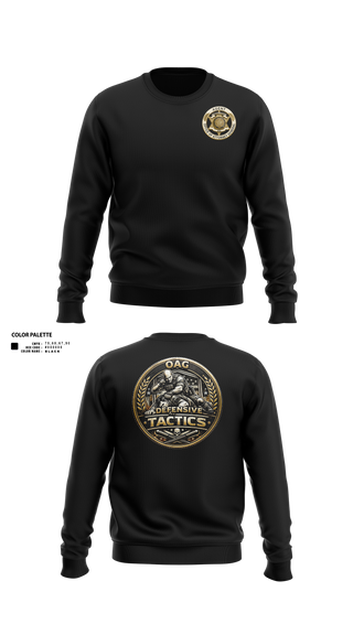 Crew Neck Sweatshirt, OAG-DT, Police, Teamtime, Team time, sublimation, custom sports apparel, team uniforms, spirit wear, spiritwear, sports uniforms, custom shirts, team store, custom team store, fundraiser sports, apparel fundraiser