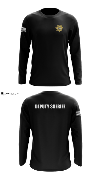 Long Sleeve Performance Shirt, Florence County Sheriff's Office, Police, Teamtime, Team time, sublimation, custom sports apparel, team uniforms, spirit wear, spiritwear, sports uniforms, custom shirts, team store, custom team store, fundraiser sports, apparel fundraiser