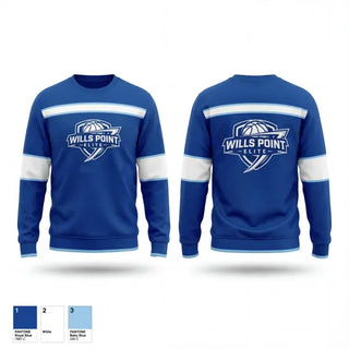 Crew Neck Sweatshirt, Wills Point Elite, Men's Basketball, Teamtime, Team time, sublimation, custom sports apparel, team uniforms, spirit wear, spiritwear, sports uniforms, custom shirts, team store, custom team store, fundraiser sports, apparel fundraiser