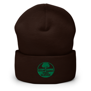 Acut above tree service 53536573 Cuffed Beanie | Yupoong 1501KC