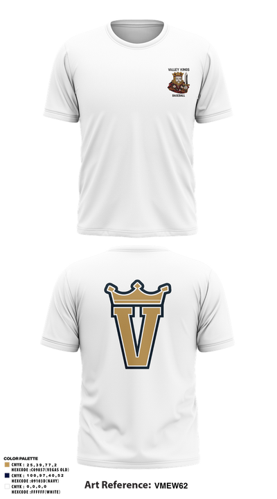 Valley Kings 11609038 Short Sleeve Performance Shirt - 3