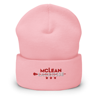 McLean Lacrosse 4222759 Cuffed Beanie | Yupoong 1501KC