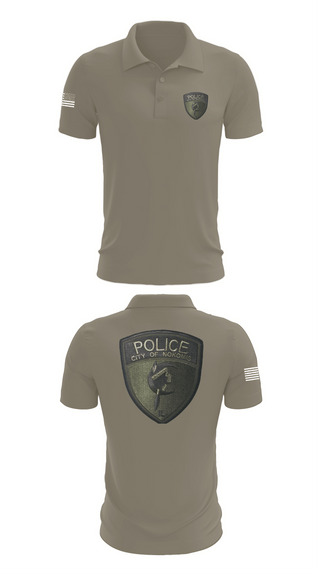 Short Sleeve Performance Polo, NPD, Police, Teamtime, Team time, sublimation, custom sports apparel, team uniforms, spirit wear, spiritwear, sports uniforms, custom shirts, team store, custom team store, fundraiser sports, apparel fundraiser