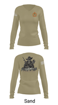 501st BSB, B Company 7979592 Women's Long Sleeve V-neck Shirt - 97