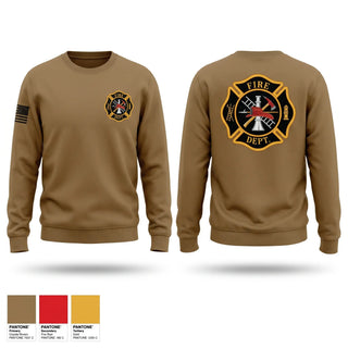 Crew Neck Sweatshirt, Union Fire Department, Fire Department, Teamtime, Team time, sublimation, custom sports apparel, team uniforms, spirit wear, spiritwear, sports uniforms, custom shirts, team store, custom team store, fundraiser sports, apparel fundraiser