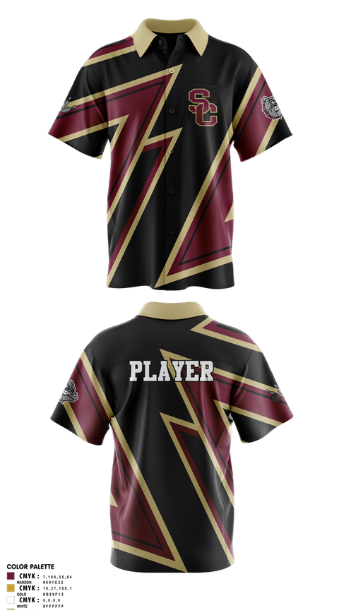 Short Sleeve Bowling Jersey, Summer Creek High School Bowling, Bowling, Teamtime, Team time, sublimation, custom sports apparel, team uniforms, spirit wear, spiritwear, sports uniforms, custom shirts, team store, custom team store, fundraiser sports, apparel fundraiser