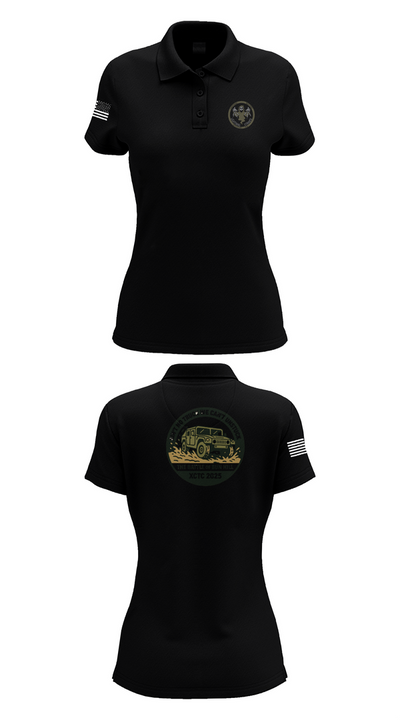 A 1/111 Field Artillery 90044147 Women's Short Sleeve Performance Polo  - 33