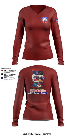 Womens Long Sleeve Vneck Shirt, Agif, , Teamtime, Team time, sublimation, custom sports apparel, team uniforms, spirit wear, spiritwear, sports uniforms, custom shirts, team store, custom team store, fundraiser sports, apparel fundraiser