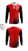 Fairfield Union High School Swimming 11641343 Quarter Zip Jacket - 1