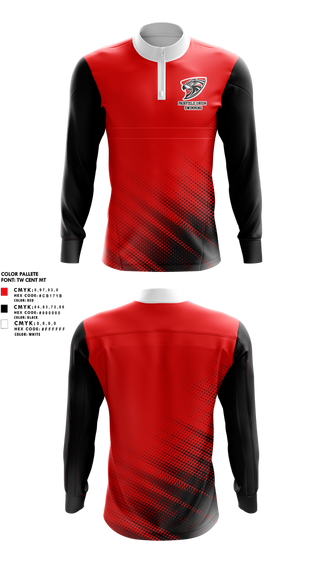 Quarter Zip Jacket, Fairfield Union High School Swimming, Swimming, Teamtime, Team time, sublimation, custom sports apparel, team uniforms, spirit wear, spiritwear, sports uniforms, custom shirts, team store, custom team store, fundraiser sports, apparel fundraiser