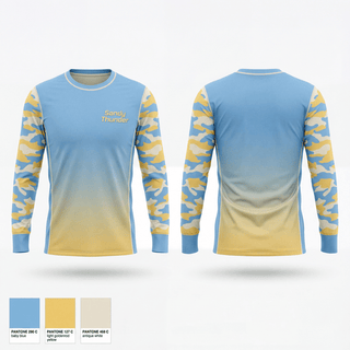 Long Sleeve Performance Shirt, Sandy Thunder, Baseball, Teamtime, Team time, sublimation, custom sports apparel, team uniforms, spirit wear, spiritwear, sports uniforms, custom shirts, team store, custom team store, fundraiser sports, apparel fundraiser