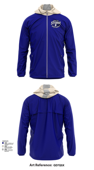 Windbreaker, Horizon Storm, Cheer, Teamtime, Team time, sublimation, custom sports apparel, team uniforms, spirit wear, spiritwear, sports uniforms, custom shirts, team store, custom team store, fundraiser sports, apparel fundraiser