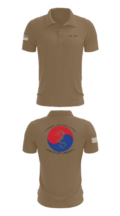 CNFK DET CHINHAE 74281710 Short Sleeve Performance Polo - 7