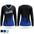 BANDITS 76437873 Women's Long Sleeve V-neck Shirt - 1