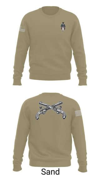 Crew Neck Sweatshirt, 712th MP Co, , Teamtime, Team time, sublimation, custom sports apparel, team uniforms, spirit wear, spiritwear, sports uniforms, custom shirts, team store, custom team store, fundraiser sports, apparel fundraiser