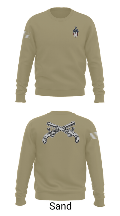 712th MP Co 21611844 Crew Neck Sweatshirt - 85