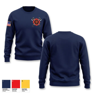 Crew Neck Sweatshirt, Palisade Fire Department, Fire Department, Teamtime, Team time, sublimation, custom sports apparel, team uniforms, spirit wear, spiritwear, sports uniforms, custom shirts, team store, custom team store, fundraiser sports, apparel fundraiser